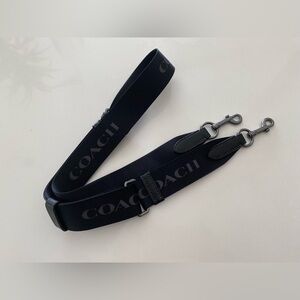 COACH Webbing Strap, Black